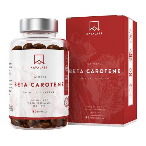 بيتا كاروتين مع LYC-O-BETA® 180 كبسولة - صنع في فنلندا