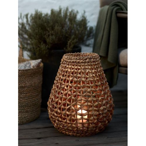 Lanterne ROVTERNE Ø32xH38cm brun