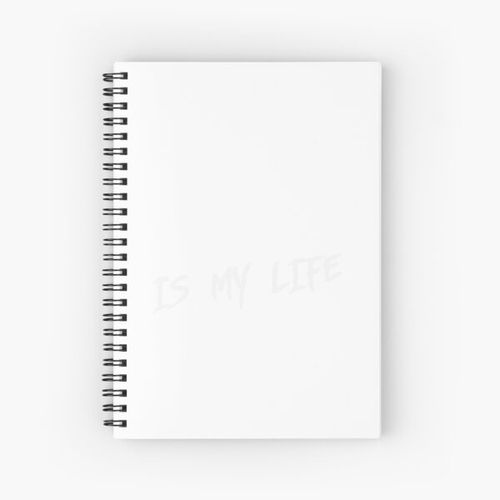 18 Wheeler trucker is my life Spiral Notebook Bloc note