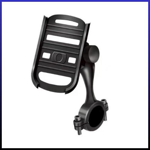 Support Téléphone Vélo Universel Fixation Guidon Noir