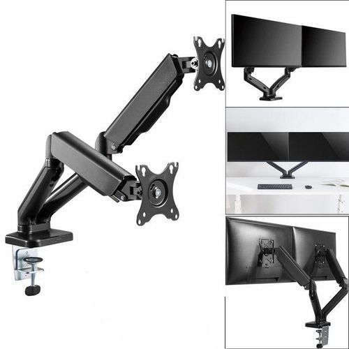 Bras Support 2 écran LCD PC Ordinateur, 2 Moniteur écran LCD Bureau TV