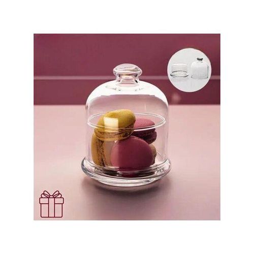 Cloche à Dessert en Verre Clair – M&M Kitchen
