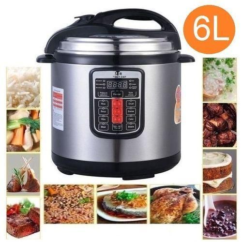 Robot autocuiseur haute pression et cuiseur vapeur smart cocotte 6L