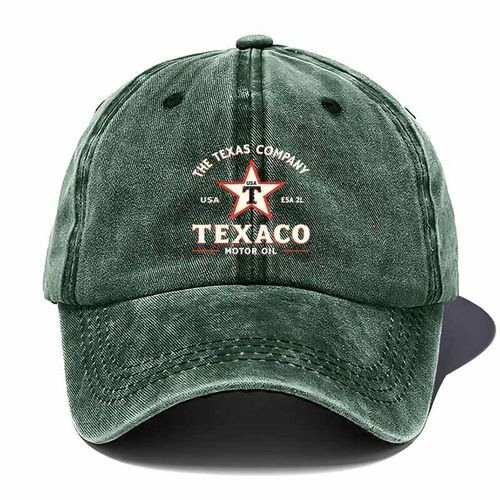 Casquette de baseball tendance, design classique d'étiquette d'huile, un incontournable du style urbain