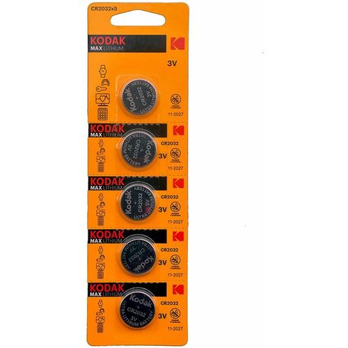 Pack de 5Batterie Piles MicroLithium Cell CR2032 3V Pour Montres et Electronique