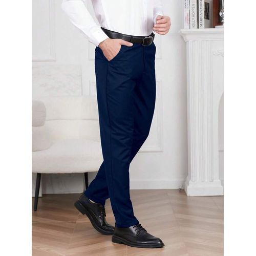 Pantalon Large En Lin Pour Homme – été, Fluide, Taille élastique, Braguette, Poches, Grande Taille