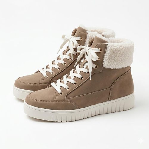 Sneakers femme doublées hiver