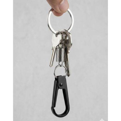 Porte-Clés À Ressort Rétractable Multifonction Pour Ceinture Et Sac