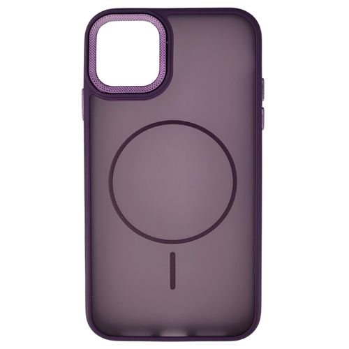 غطاء سيليكون عالي الجودة لهاتف iPhone 17 بلون أرجواني