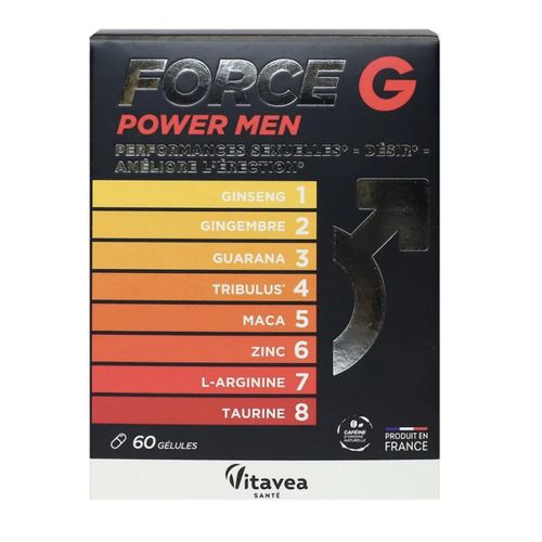 FORCE G POWER MEN 60 Gélules