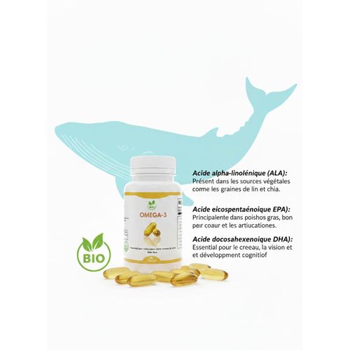 Omega 3 du Foie de morue - 30 capsules