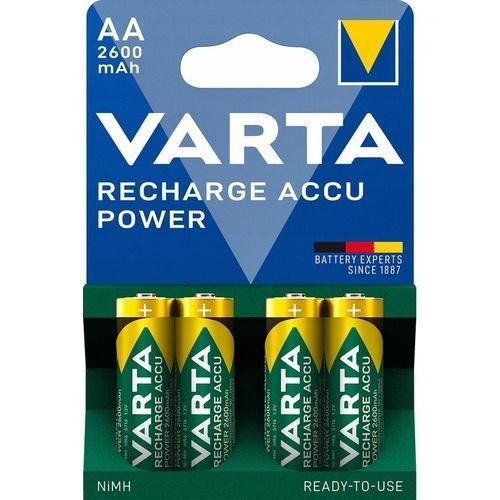 4 Batteries Rechargeables AA 2600 mAh // Blister 4 unités