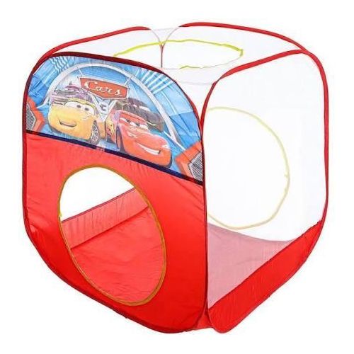 Tente de jeu pour enfants Cars – Rouge et bleu