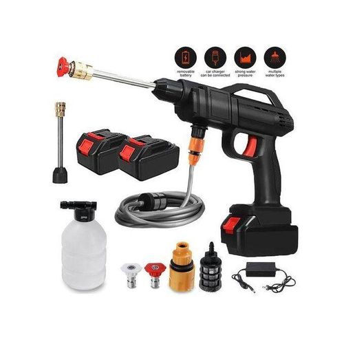 Pistolet de Lavage Électrique sans Fil Avec 2 Batterie 48V ET Pulvérisateur