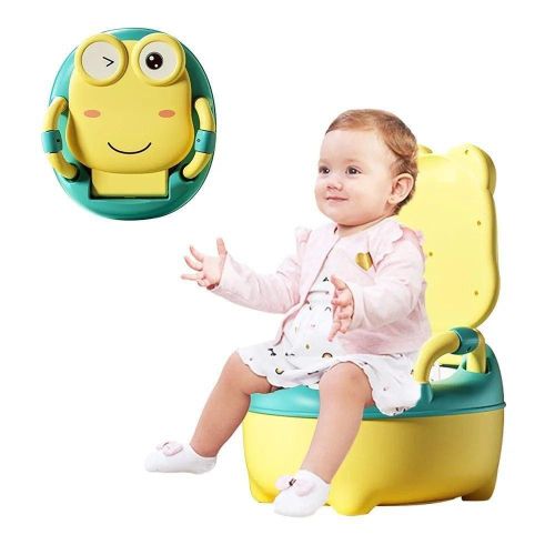 Toilette pour Enfant Apprentissage De La Propreté, Forme De Grenouille