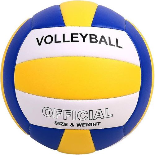 Ballon de volley-ball officiel Taille 5 - Pour plage - Compétition - Cadeau