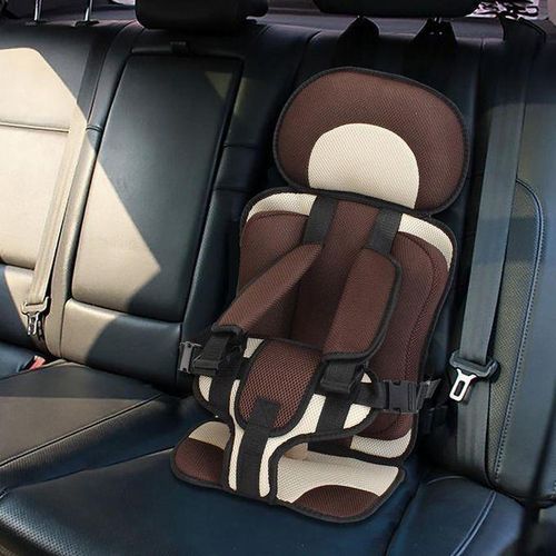 Siège Auto Bébé, Siège de Sécurité pour Enfant, Coussin de Voiture Bébé, Siège Portable Réglable, Confort de Voyage, Ceinture de Sécurité Intégrée, Accessoire de Protection Bébé