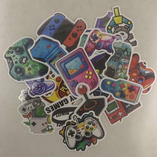 Aoecbpky 50 Pcs Jouez à des autocollants de jeu pour les enfants, des autocollants de dessin animé