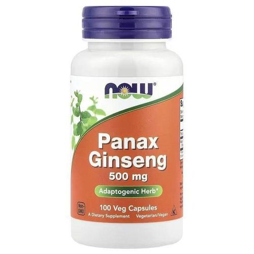 Panax Ginsengs, 500 mg, 100 Veg Capsules
