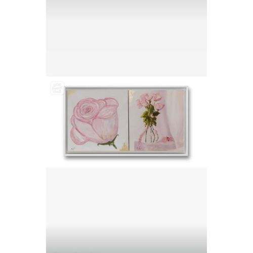 2 tableau fait main 40402 son cadre