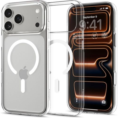 Coque magntique pour iPhone 17 Pro compatible MagSafe avec dos translucide mat design fin et minimaliste protection contre les chocs