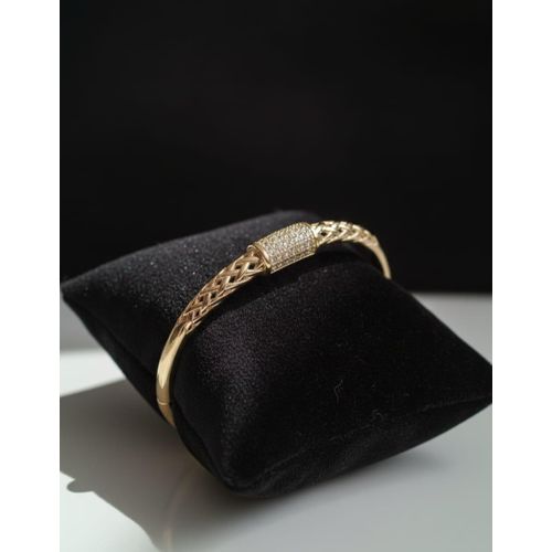 Bracelet plaque or 14K XP