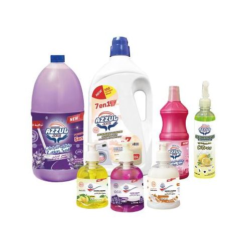 Pack 8 : 6 Produits Azzul + Savon 300Ml Offert.