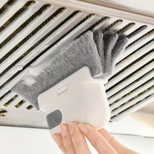 Tête de Brosse 2-en-1 Brosse de Rainure de Fenêtre Remplacez de Brosse Multifonctionnelle Amovible