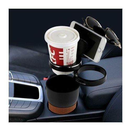 aporte-gobelet voiture - Universel - Multifonctionnel - Design spécial - Économise de l'espace - Durable