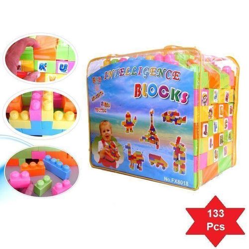قطع بناء، Intelligence Block 133 قطعة، لعبة بناء للأطفال