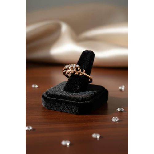 Bague rose gold plaque or 14K XP