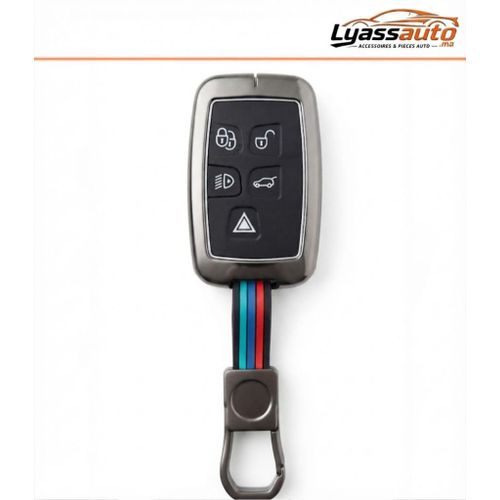 Cache de Clé en Alliage Compatible avec la Majorité des Clés Range Rover & Land Rover 5 Boutons