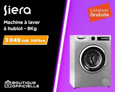 Machine à laver à hublot 8Kg (T1049 W)