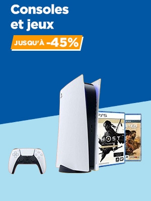 Sony - Pack PS5 Standard Edition FIFA 23 avec 2 jeux et 3 accessoires -  Console PS5 - Rue du Commerce