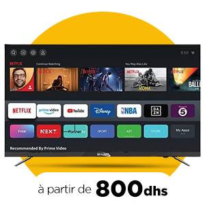 TV à partir de 800 dhs