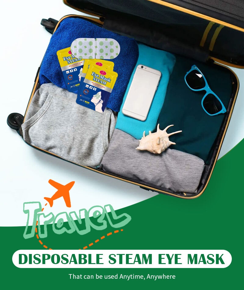 New Arrival eye steam mask relaxe eye mask skin promote sleep
