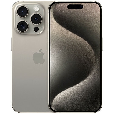 Apple iPhone 15 Pro 128 Go Titane Naturel