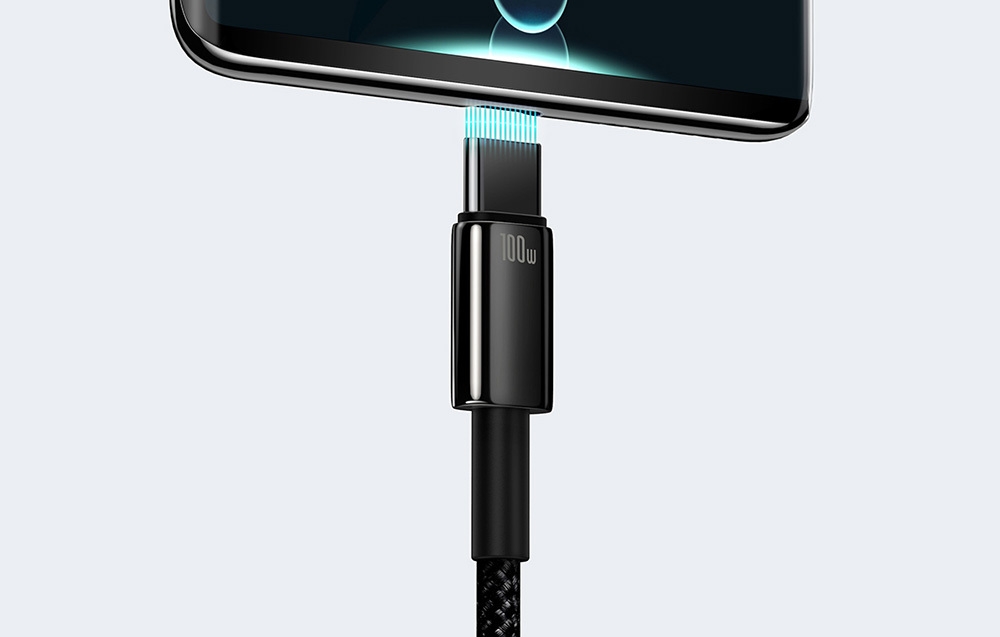 fe5a5a9e5e5c5241bacef656502b4a8d Baseus Tungsten Gold Cable Type-C 100W 6A Quick Charge