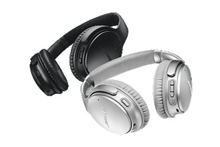 Casque sans fil QuietComfort 35 II en noir et argent