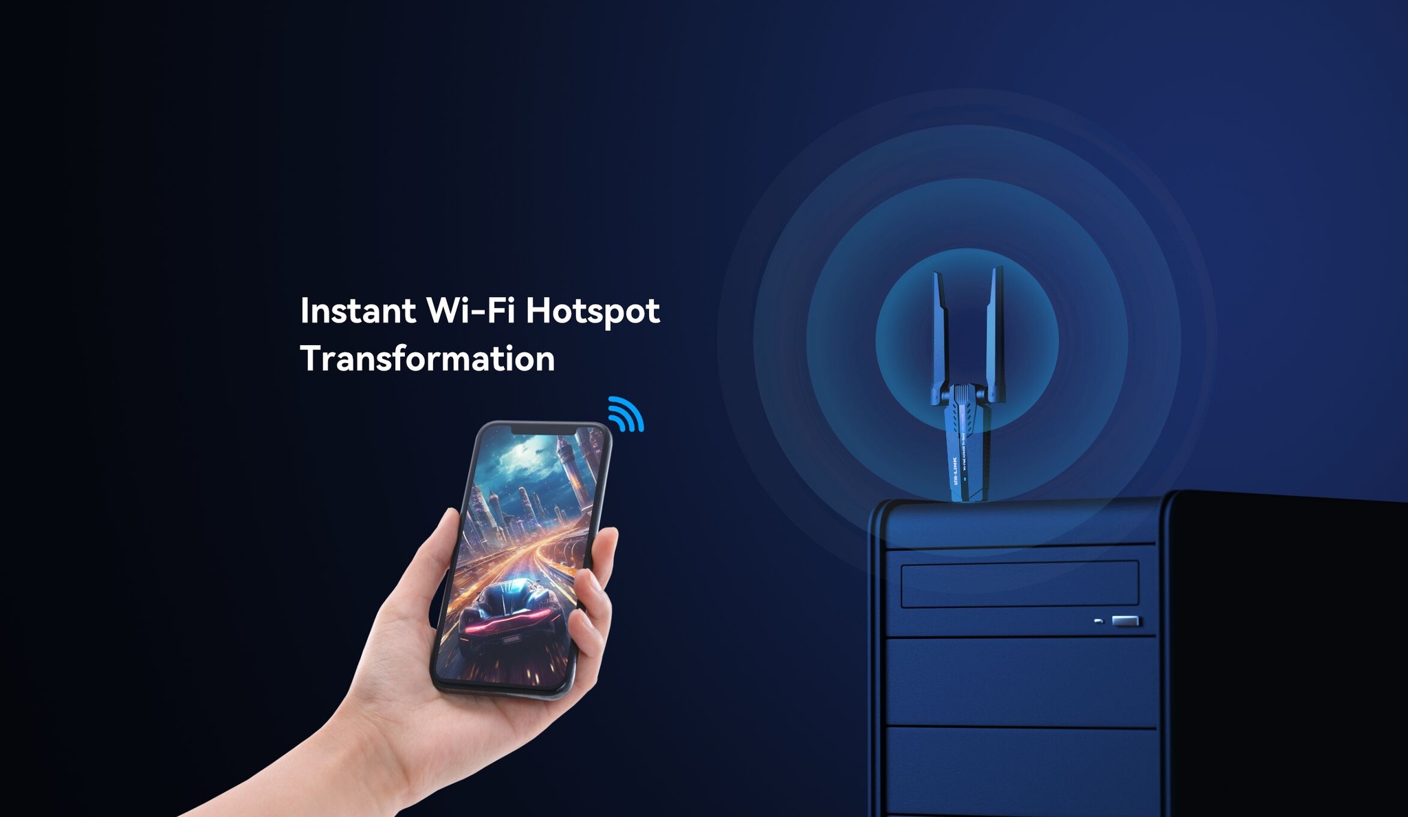 Adaptateur USB à gain élevé Bluetooth 5.4 AX900 Wi-Fi 6 2025-02-12 103137