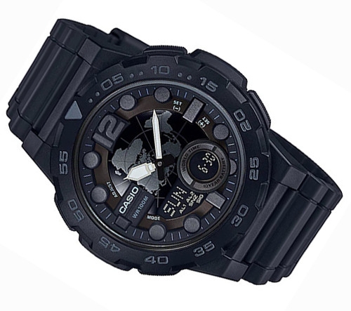 Montre Casio heure mondiale AEQ-100W-1BVDF