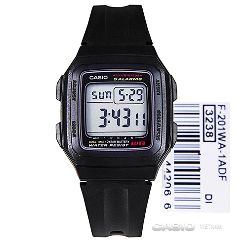 Montre Casio F-201WA-1ASDF