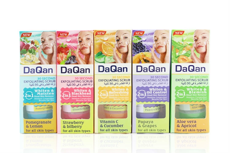 Best exfoliating facial scrub VC & cucumber