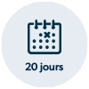 20 jours