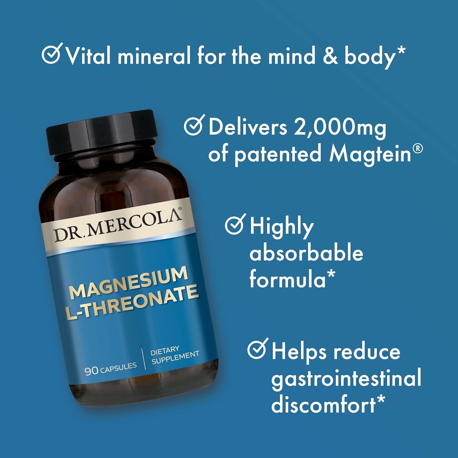 Dr. Supplément alimentaire en L-thréonate de - Ubuy Maroc