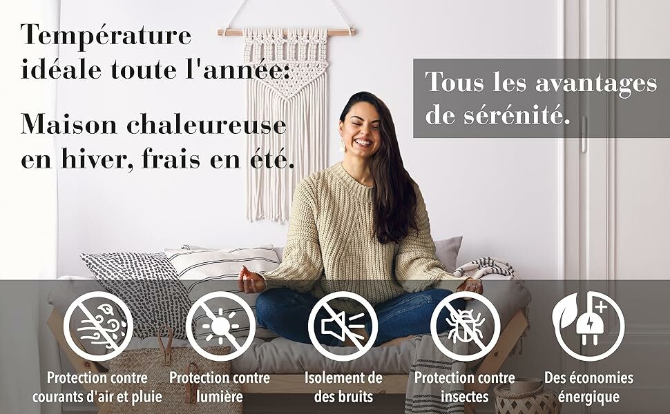 Température idéale toute l'année