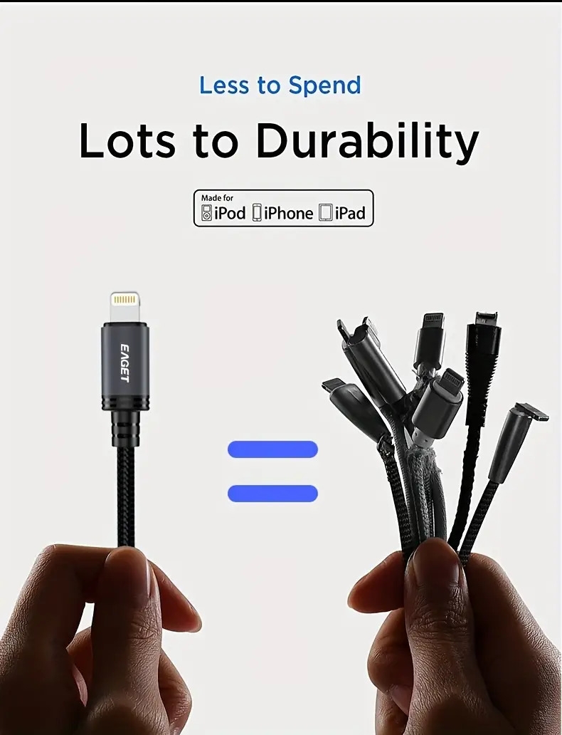 câble de charge rapide pd 27w, usb-c vers lightning en nylon, compatible avec iphone 14/13/12/11/x/8/7/6/5s, pro, durable pour une utilisation , adapté aux Détails du produit 2