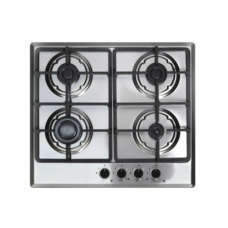 PLAQUE DE CUISSON M6-40B 4F GAZ 60CM INOX ELEXIA
