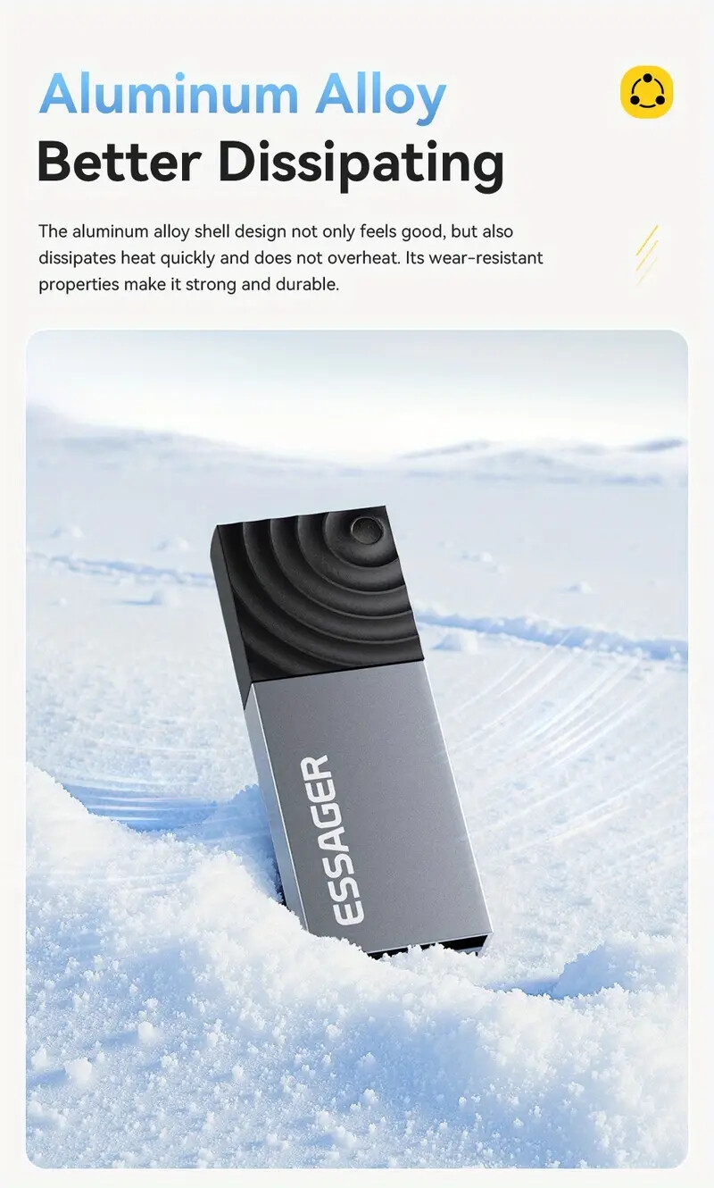 2-en-1 usb-c & usb-a vers lecteur de cartes /tf - adaptateur de carte à double emplacement haute vitesse pour smartphones, ordinateurs portables et plus , accessoire pour appareils mobiles | lecteur de cartes élégant | design durable Détails du produit 6