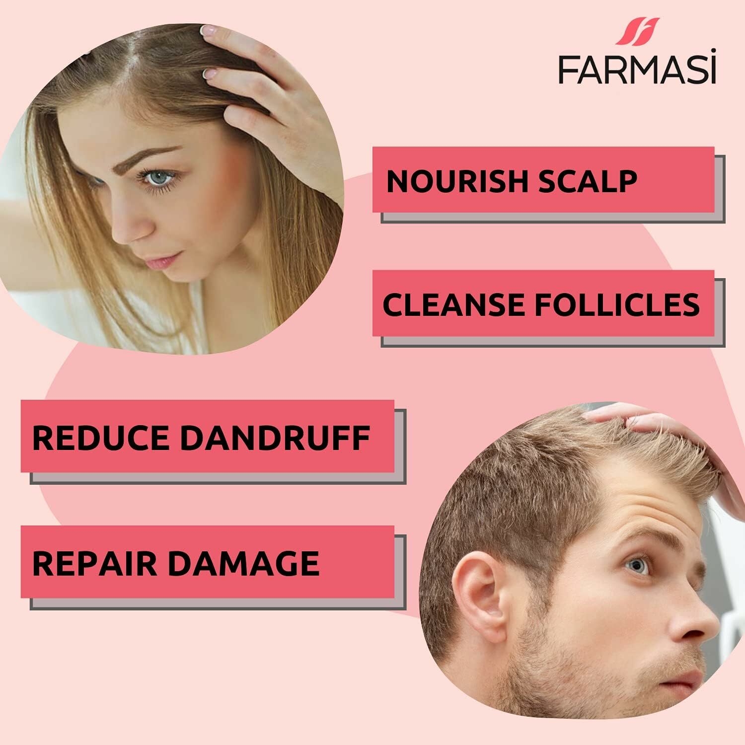 Farmasi Dr. C. Tuna Shampoing Revitalisant (Ail et Capixyl) 500ml :  Amazon.fr: Beauté et Parfum